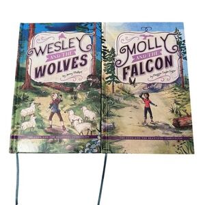 The Good and Beautiful Level 2 HC Reading Books Wesley & Wolves Molly & Falcon